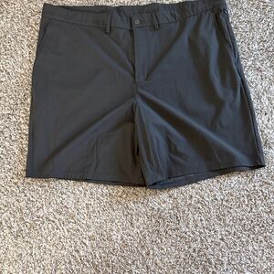 Old Navy Men's Dark Gray Flat Front Shorts